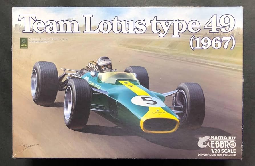 Amazon.co.jp: 絶版模型堂 エブロ 120 チームロータスタイプ49